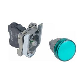 Schneider Ledli Yeşil 24V AC-DC Sinyal Lambası
