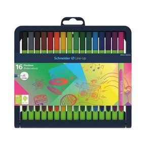 Schneider Link-It Bio-Plastik 0.4 mm 16 Renk Tam Boy Fineliner