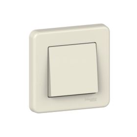 Schneider LNA0700323 Leona Krem Çerçeveli Liht Buton