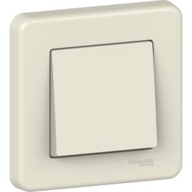 Schneider LNA0700323 Leona Krem Çerçeveli Liht Buton