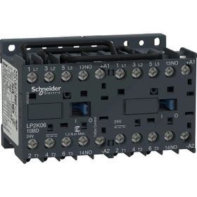 Schneider LP2K0610BD Tesys K 24 Watt DC 1NA 3P Ac3 6A Envensör Kontaktör