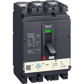Schneider LV516302 CVS160B 3 Kutuplu 125A 25 Ka 220 V Kompakt Şalter