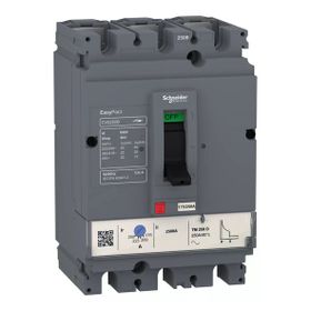Schneider LV525303 3x250A 25kA CVS250B 175-250 Termik Ayarlı AC Kompakt Şalter