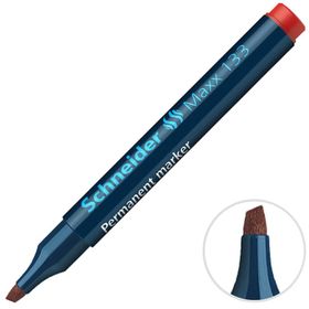 Schneider Maxx 133 1-4 mm Kırmızı Permanent Kesik Uç Marker Koli Kalemi