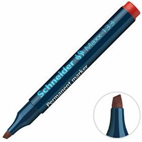 Schneider Maxx 133 1-4 mm Kırmızı Permanent Kesik Uç Marker Koli Kalemi