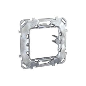 Schneider MGU7.002.GLS Unica 71x75x7 mm Tırnaklı Tekli Zamak Montaj Plakası