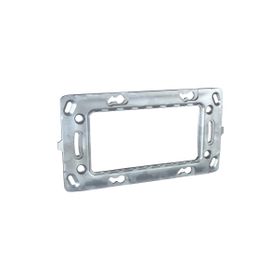 Schneider MGU7.104 Unica 128x70x12.25 mm 4 Modül Zamak Montaj Plakası