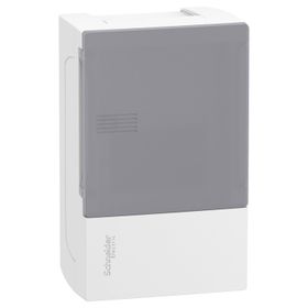 Schneider MIP10104T Mini Pragma 4 Modüllü için Sıva Üstü Dumanlı Koruma Kapağı Sigorta Kutusu
