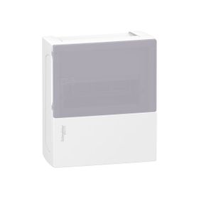 Schneider MIP10108T Mini Pragma 8 Modüllü için Sıva Üstü Dumanlı Koruma Kapağı Sigorta Kutusu