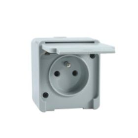 Schneider NML2800133 Gri Kapaklı Nemliyer UPS Priz