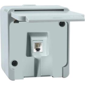 Schneider NML4100133 Gri Nemliyer RJ11 Priz