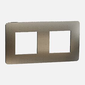 Schneider NU280452M Bronz Siyah 2'li Çerçeve