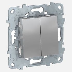 Schneider NU521130 2'li Modül Alüminyum Komütatör