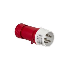 Schneider PKE16M435 5x16A Trifaze 3P-N-T Ip44 Vidalı Düz Fiş