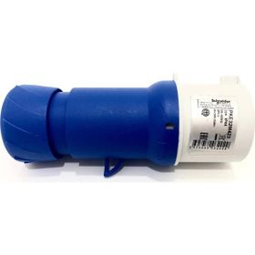 Schneider PKE32M423 3x32A Monofaze 2P-T Ip44 Vidalı Düz Fiş