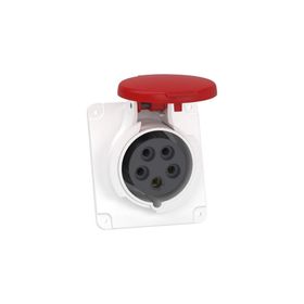 Schneider PKF16F435 5x16A Trifaze 3P-N-T Ip44 Vidalı Eğik Makine Prizi