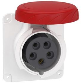 Schneider PKF16F735 5x16A Trifaze 3P-N-T Ip67 Vidalı Eğik Makine Prizi