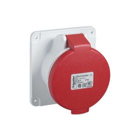Schneider PKF16G435 5x16A Trifaze 3P-N-T Ip44 Vidalı Düz Makine Prizi