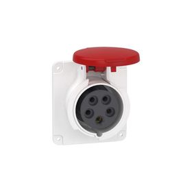 Schneider PKF16G435 5x16A Trifaze 3P-N-T Ip44 Vidalı Düz Makine Prizi