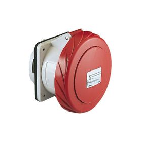 Schneider PKF16G735 Pratika 380-415V AC 5x16A 3P+N+E Trifaze IP67 Vida Bağlantılı Düz Makine Prizi