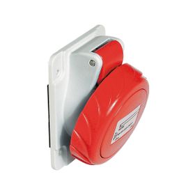 Schneider PKF32F735 Pratika 5x32A 3P+N+T IP67 Trifaze Vidalı Bağlantı Eğik Makina Prizi