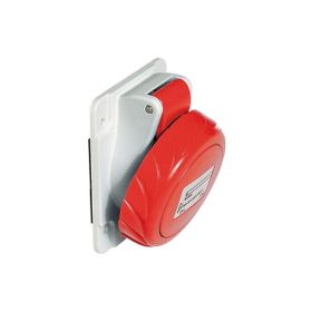 Schneider PKF32F735 Pratika 5x32A 3P+N+T IP67 Trifaze Vidalı Bağlantı Eğik Makina Prizi