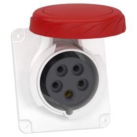Schneider PKF32F735 Pratika 5x32A 3P+N+T IP67 Trifaze Vidalı Bağlantı Eğik Makina Prizi