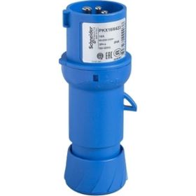 Schneider PKX16M423 Pratika 3x16A 2P+T IP44 Monofaze Hızlı Bağlantı Düz Fiş