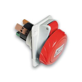 Schneider PKY32F735 Hızlı Bağlantılı 380 Volt Trifaze IP 67 5x32A Eğik Makine Prizi