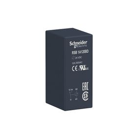 Schneider RSB-1A120BD 1K 24VDC 12A 5 bacaklı Röle