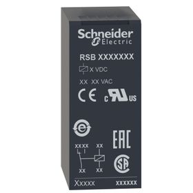 Schneider RSB-1A120BD 1K 24VDC 12A 5 bacaklı Röle
