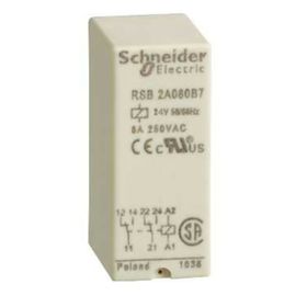 Schneider RSB-2A080B7 2K 24VAC 8A 8 Bacaklı Röle