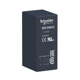 Schneider RSB-2A080JD 2K 12VDC 8A 8 Bacaklı Röle
