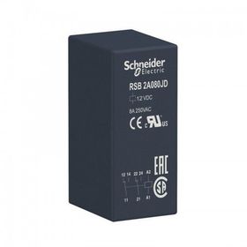 Schneider RSB-2A080JD 2K 12VDC 8A 8 Bacaklı Röle