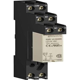 Schneider RSB1A160BDS 24 Watt DC 1K/A 16A Soketli Takılabilir Arayüz Röle