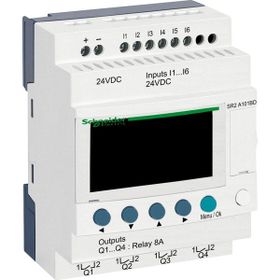 Schneider SR2-A101BD 6 Giriş 4 Çıkış Zelio Logic Akıllı Röle