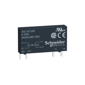 Schneider SSL1A12BD 15-30V DC 24-280V AC 2A Soketli Solid State Röle