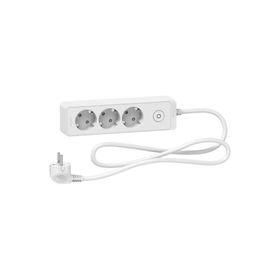 Schneider ST9431W Anahtarlı Electric Unica 3'lü 1.5 Metre Grup Priz
