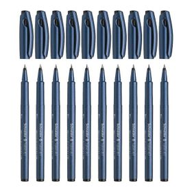 Schneider Topball 857 0.6 Uç 10'lu Set Siyah Roller Pen