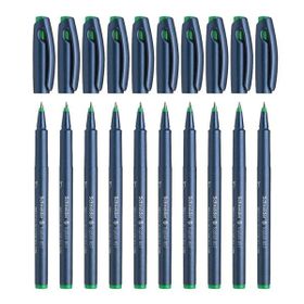 Schneider Topball 857 0.6 Uç 10'lu Set Yeşil Roller Pen