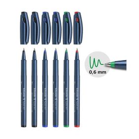 Schneider Topball 857 0.6 Uç 6'lı Set Roller Pen