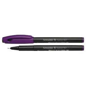 Schneider Topliner 967 0.4 mm Mor İnce Uçlu Keçeli Kalem