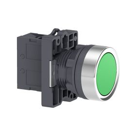 Schneider XA2-EA31 1NA Yeşil Yaylı Buton