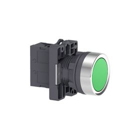 Schneider XA2-EA31 1NA Yeşil Yaylı Buton