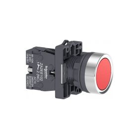 Schneider XA2-EA42 1NK Kırmızı Yaylı Buton