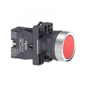 Schneider XA2-EA42 1NK Kırmızı Yaylı Buton