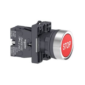 Schneider XA2-EA4342 1NK Kırmızı Stop Yaylı Buton
