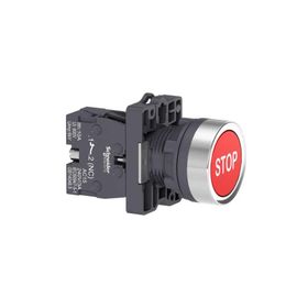 Schneider XA2-EA4342 1NK Kırmızı Stop Yaylı Buton