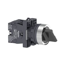 Schneider XA2-ED25 0-1 1NA+1NK Siyah Mandal Buton