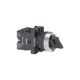 Schneider XA2-ED25 0-1 1NA+1NK Siyah Mandal Buton